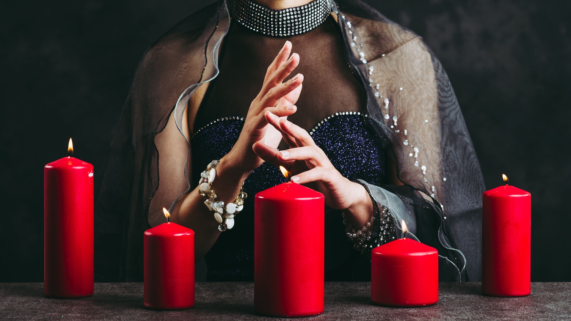 Fortune teller woman