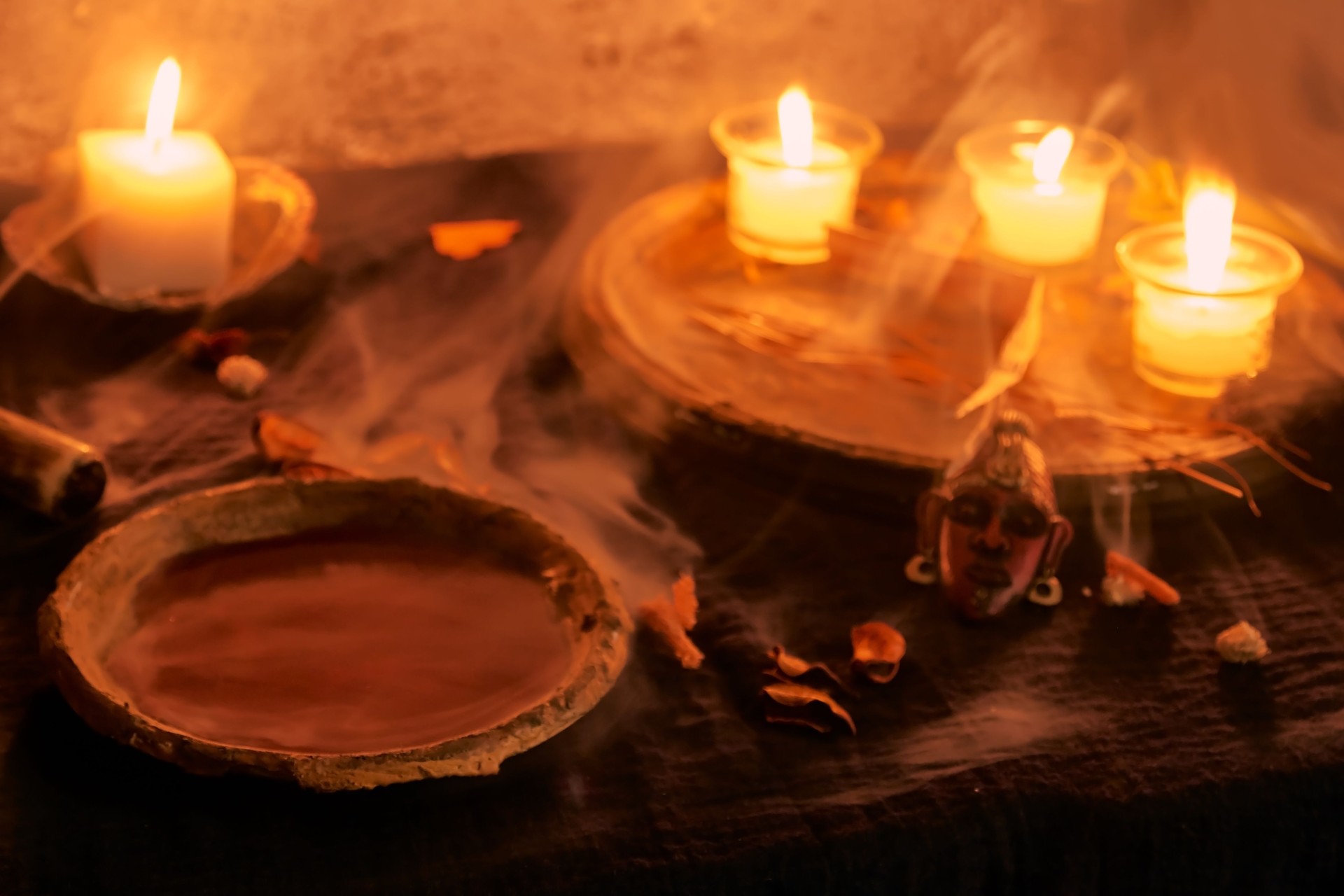 witchcraft and occult table
